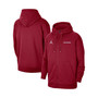 Men's Brand Crimson Oklahoma Sooners Travel Fleece Full-Zip Hoodie
