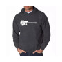 Men's Word Art Hooded Sweatshirt - Don't Stop Believin