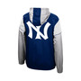 Men's Navy New York Yankees Highlight Reel Windbreaker Half-Zip Hoodie Jacket