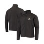 Men's Black New Orleans Saints Sonoma Softshell Full-Zip Jacket