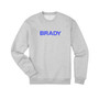 Men's Gray Wordmark Pullover Sweatshirt