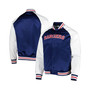 Men's Blue, White New York Rangers Primetime Raglan Satin Full-Snap Jacket