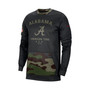 Men's Black, Camo Alabama Crimson Tide Military-Inspired Appreciation Performance Pullover Sweatshirt