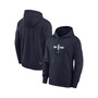 Men's Navy England National Team Club Logo Pullover Hoodie