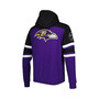 Men's Purple Baltimore Ravens Extreme Full-Zip Hoodie Jacket