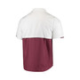 Men's White, Maroon Minnesota Golden Gophers Sideline Coach Half-Zip Jacket