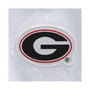 Men's White Georgia Bulldogs Coaches Half-Zip Pullover Jacket