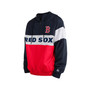 Men's Red Boston Red Sox Raglan Quarter-Zip Hoodie