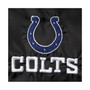 Men's Black Indianapolis Colts Coaches Classic Raglan Full-Snap Windbreaker Jacket