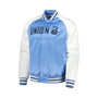 Men's Light Blue Philadelphia Union Satin Raglan Full-Snap Jacket
