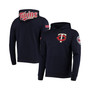 Men's Navy Minnesota Twins Team Logo Pullover Hoodie