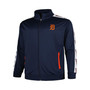 Men's Navy Detroit Tigers Big and Tall Tricot Track Full-Zip Jacket
