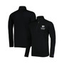 Men's Black Kansas State Wildcats Textured Quarter-Zip Jacket