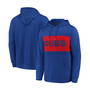 Men's Royal, Red Chicago Cubs True Classics Team Faux Cashmere Pullover Hoodie