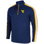 Men's Navy West Virginia Mountaineers 1955 Quarter-Zip Jacket