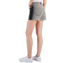 Women's High Rise Frayed Hem Denim Shorts, Created for Macy's