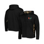 Men's Black, Camo Miami Hurricanes Decoy Full-Zip Hoodie
