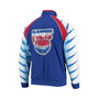 Men's Blue New Jersey Nets Hardwood Classics Authentic Warm-Up Raglan Full-Zip Jacket