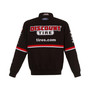 Men's Black Austin Cindric Discount Tire Twill Uniform Full-Snap Jacket