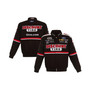 Men's Black Austin Cindric Discount Tire Twill Uniform Full-Snap Jacket