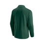 Men's Branded Green, Orange Miami Hurricanes Primary Logo Quarter-Zip Jacket