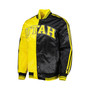 Men's Gold, Black Utah Jazz Fast Break Satin Full-Snap Jacket