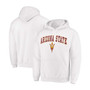 Men's White Arizona State Sun Devils Campus Pullover Hoodie