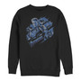 Marvel Men's Avengers Endgame Captain America Group, Crewneck Fleece