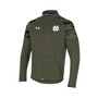Men's Olive Notre Dame Fighting Irish Freedom Full-Zip Fleece Jacket