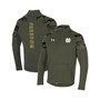 Men's Olive Notre Dame Fighting Irish Freedom Full-Zip Fleece Jacket