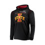 Men's Black Iowa State Cyclones 2021 Team Sideline Performance Pullover Hoodie