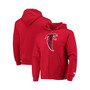 Men's Red Atlanta Falcons Throwback Logo Full-Zip Hoodie