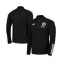 Men's Black New England Revolution 2023 On-Field AEROREADY Full-Zip Training Jacket