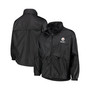 Men's Black Pittsburgh Steelers Circle Sportsman Waterproof Packable Full-Zip Jacket
