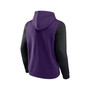 Men's Branded Purple, Black Phoenix Suns Attack Colorblock Pullover Hoodie