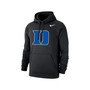 Men's Black Duke Blue Devils Logo Club Pullover Hoodie