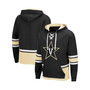Men's Black Vanderbilt Commodores Lace Up 3.0 Pullover Hoodie