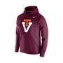 Men's Maroon Virginia Tech Hokies Vintage-Like School Logo Pullover Hoodie