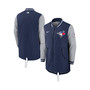 Men's Navy Toronto Blue Jays Dugout Performance Full-Zip Jacket