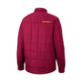 Men's Maroon Arizona State Sun Devils Detonate Quilted Full-Snap Jacket
