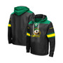 Men's Black Oregon Ducks 2.0 Lace-Up Logo Pullover Hoodie