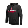 Men's Black St. Johns Red Storm Lantern Pullover Hoodie