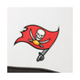 Men's Pewter, White Tampa Bay Buccaneers Gametime Quarter-Zip Hoodie Jacket