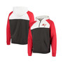 Men's Pewter, White Tampa Bay Buccaneers Gametime Quarter-Zip Hoodie Jacket