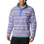 Men's Helvetia™ Colorblocked Half-Snap Fleece Sweatshirt