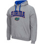 Men's Heather Gray Florida Gators Arch Logo 2.0 Pullover Hoodie