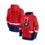 Men's Branded Red Washington Capitals Big and Tall First Battle Power Play Pullover Hoodie