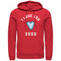 Marvel Men's Avengers Endgame Core Reactor I Love You 3000, Pullover Hoodie