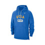 Men's Blue UCLA Bruins Team Arch Fan Pullover Hoodie