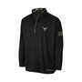 Men's Black Texas Longhorns OHT Military-Inspired Appreciation Big Tall Quarter-Zip Jacket